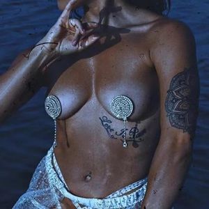 Rhinestone Nipple cover pasties.